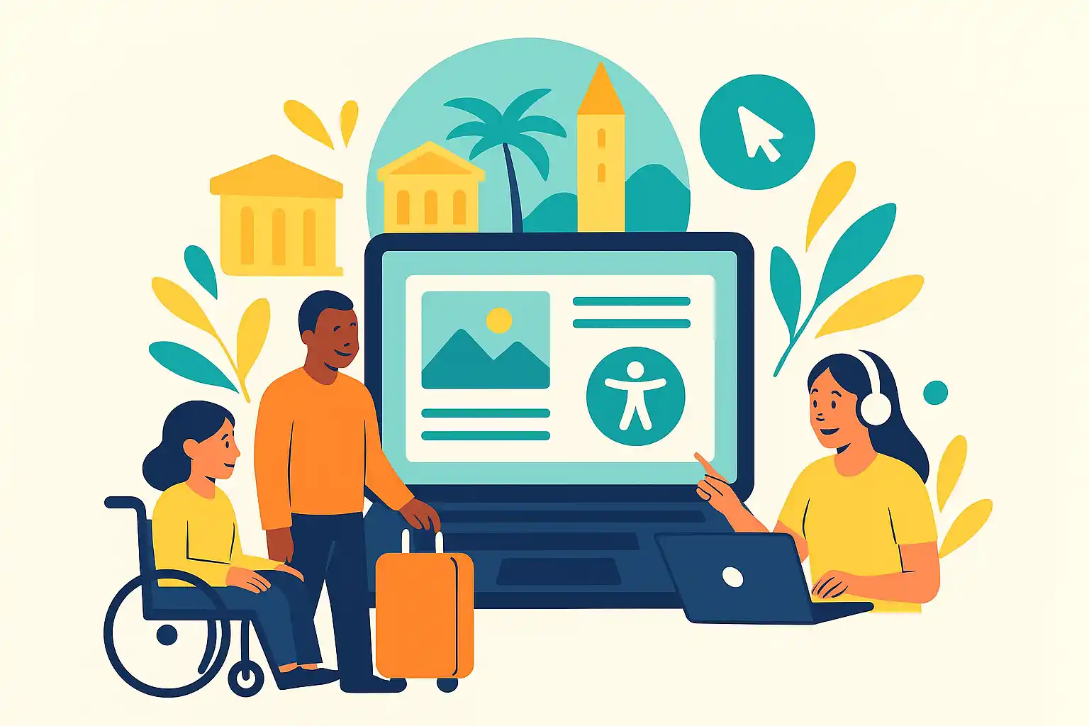 Tourisme et inclusion numérique : attirer plus de visiteurs grâce à l’accessibilité