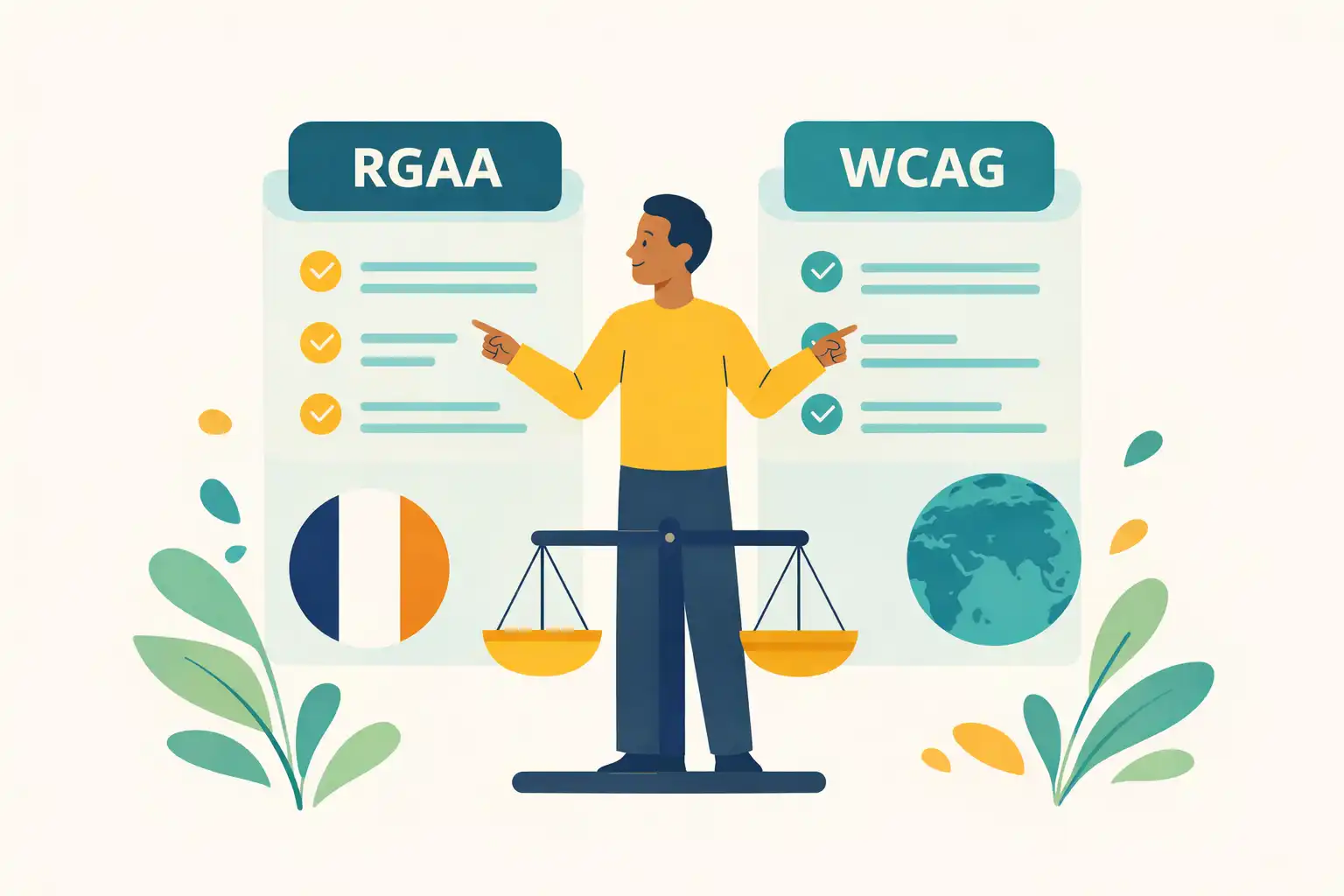 RGAA et WCAG : comprendre les différences pour mieux se conformer
