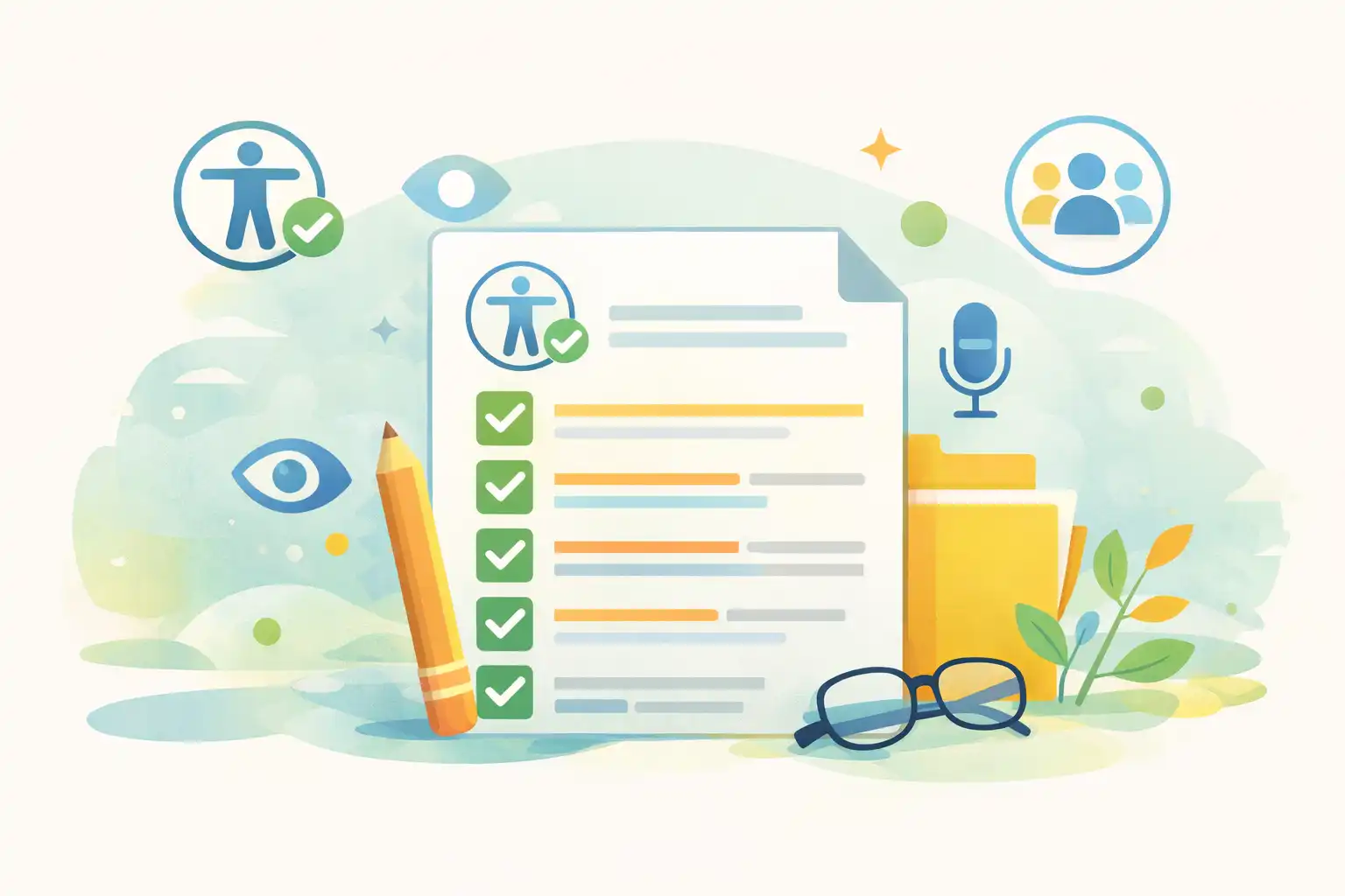 Accessibilité des documents : check-list prête à l’emploi pour les contributeurs avant publication