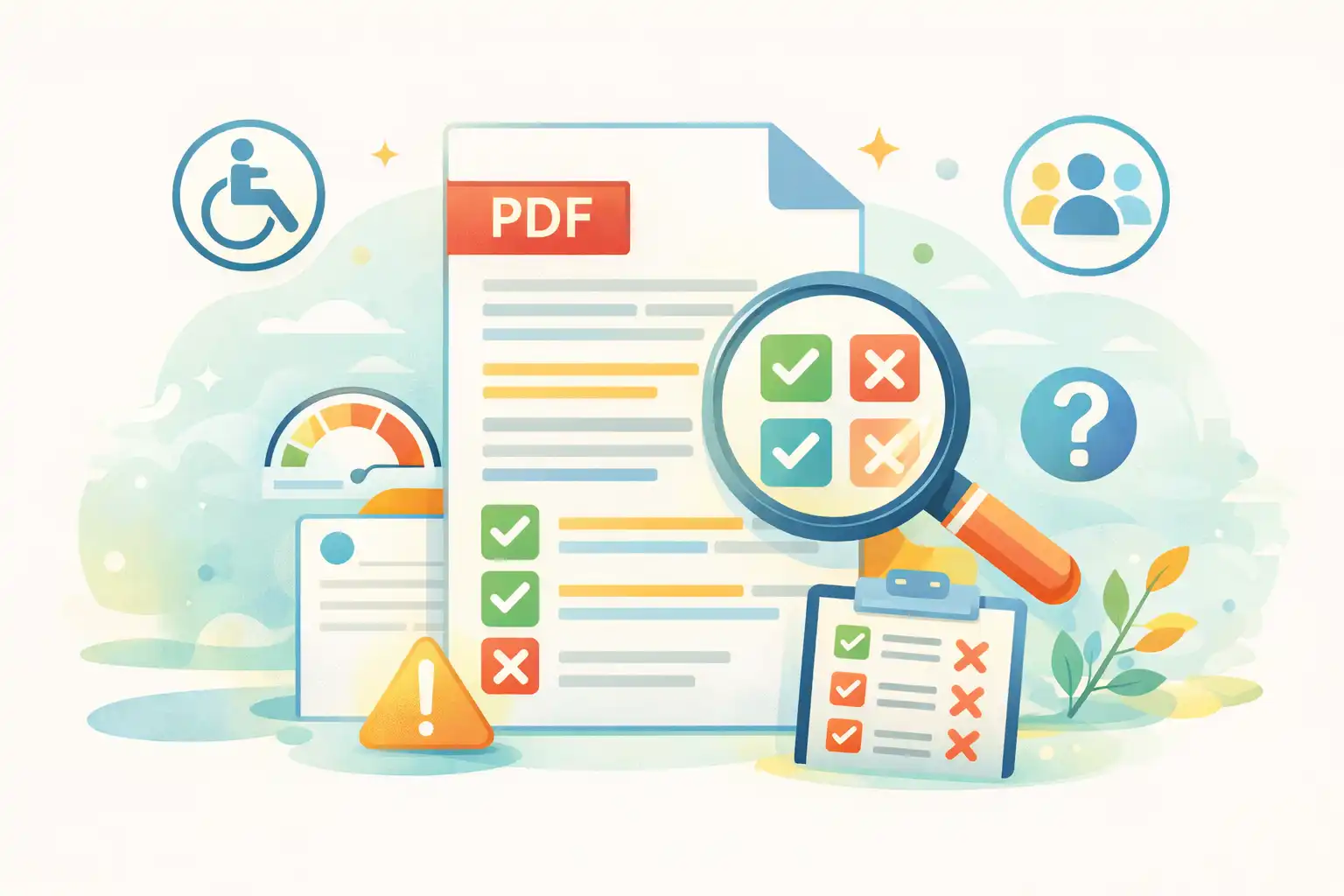Vérifier l’accessibilité d’un PDF : limites, pièges et bonnes pratiques
