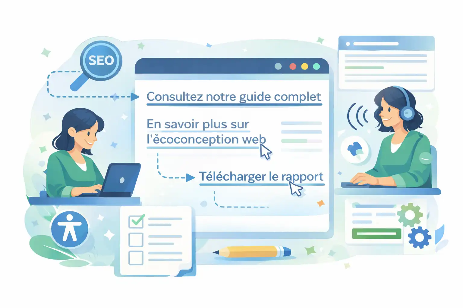 Liens explicites : la règle simple pour l&rsquo;accessibilité et le SEO