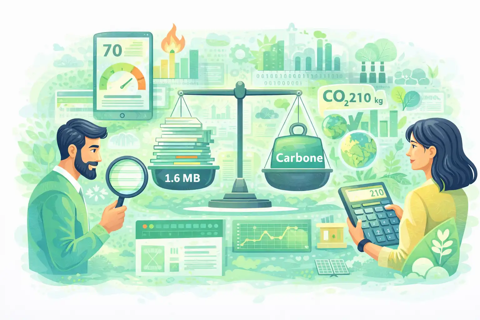 Poids des pages : budgets de performance web et budgets carbone, comment les fixer