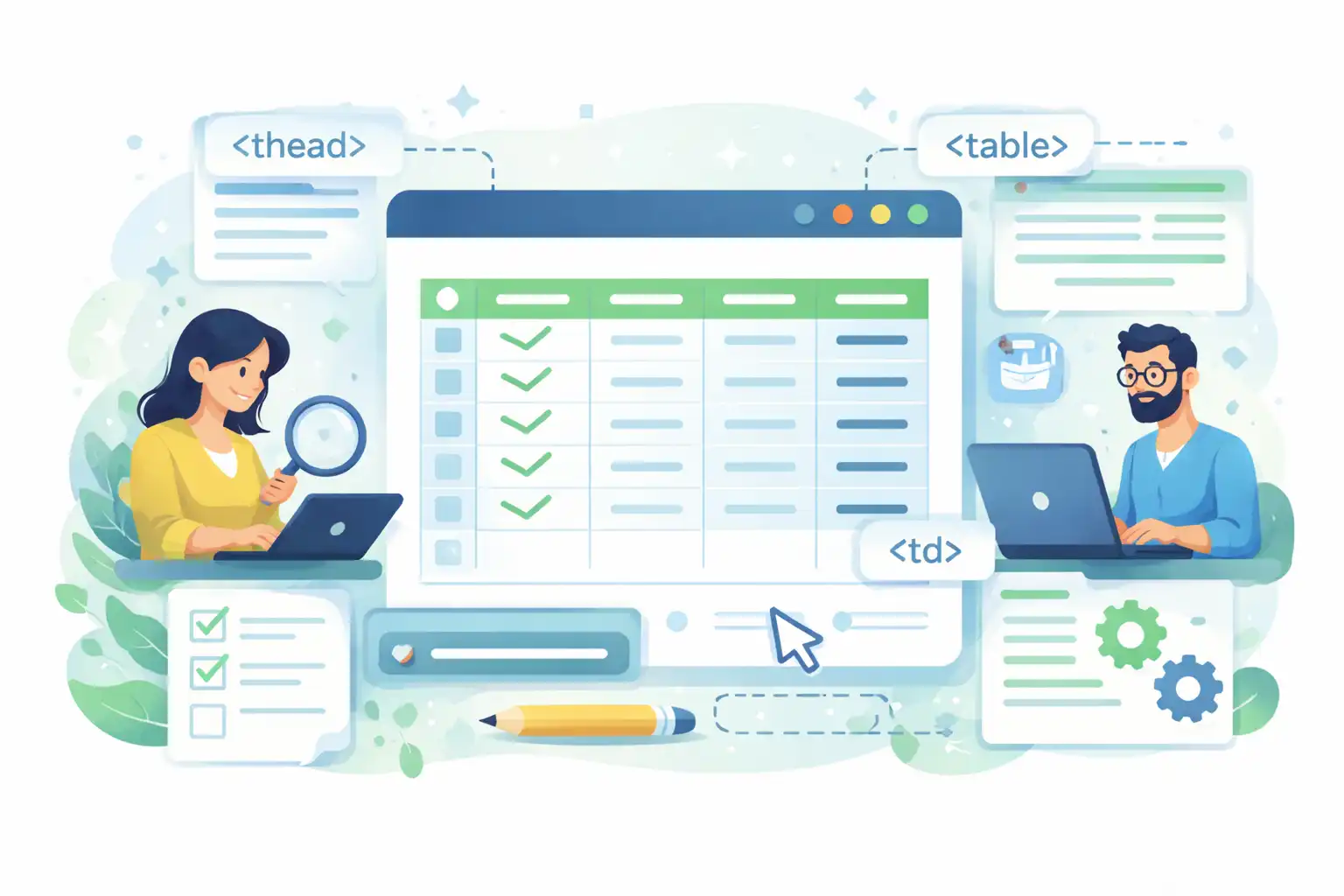 Tableaux HTML : quand les utiliser, comment les coder et les rédiger