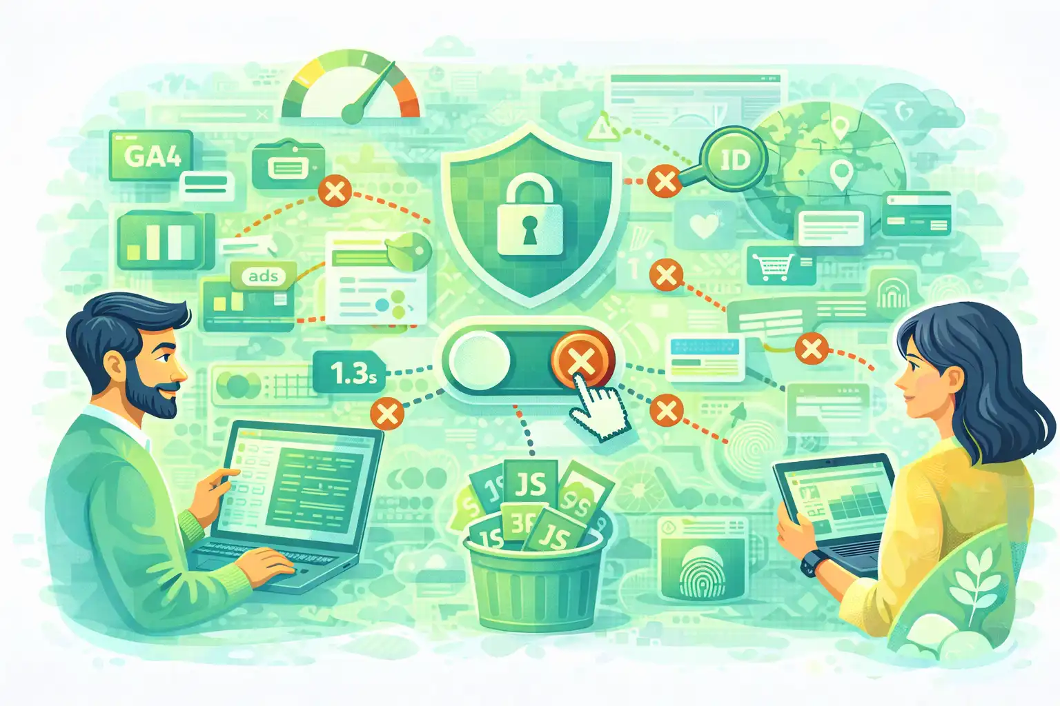 Tags & analytics : limiter le tracking pour accélérer et respecter la vie privée